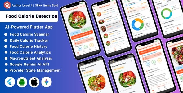 AI Cal – AI-Powered Food Calorie Detection & Tracking Flutter App