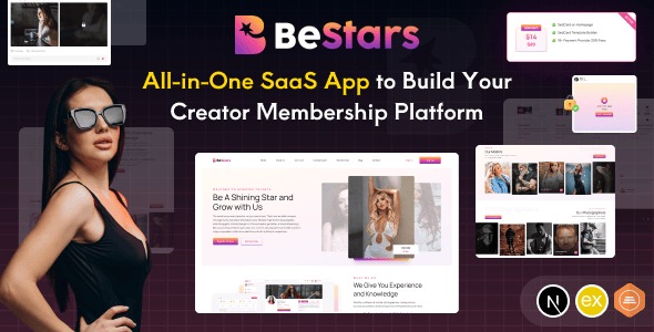 BeStars - Creator Talent Social Community & Membership SaaS Platform
