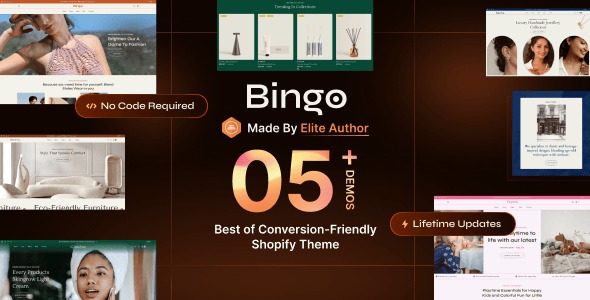 Bingo - Next-Gen High-Converting Shopify Theme