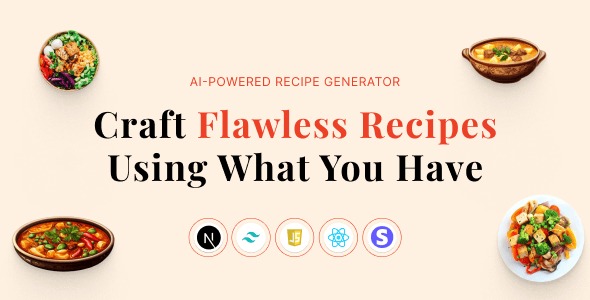 CookWithAI - AI-Powered Recipe Generation Platform SaaS