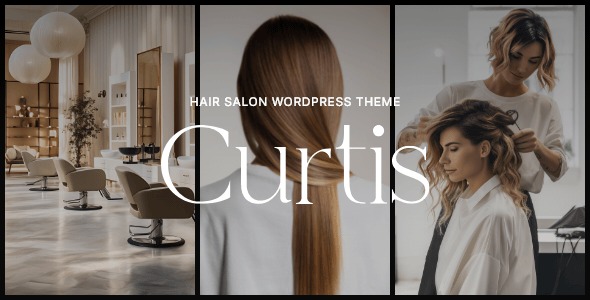 Curtis - Hair Salon WordPress Theme
