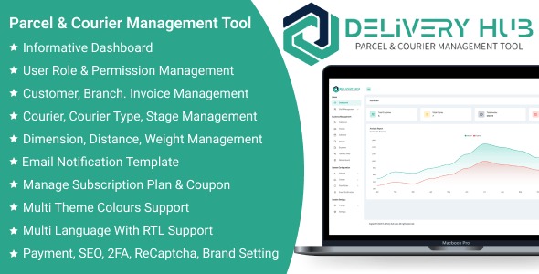 Delivery Hub SaaS - Parcel & Courier Management Tool
