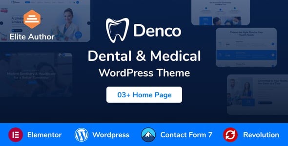 Denco - Dental & Medical WordPress Theme