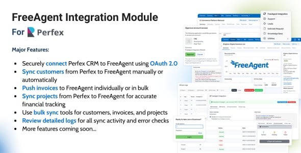 FreeAgent Integration Module for Perfex CRM
