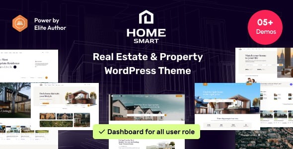HomeSmart - Real Estate & Property WordPress Theme