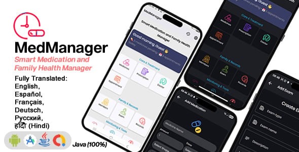 MedManager – Smart Medication and Family Health Manager