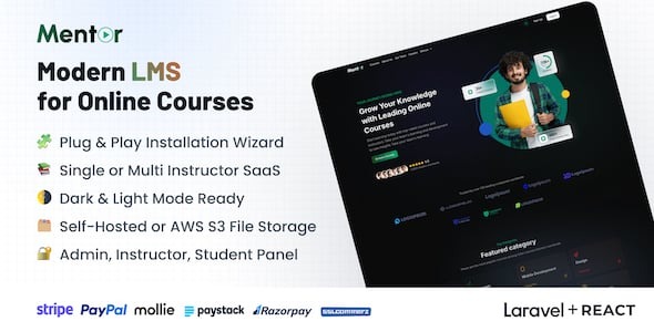 Mentor LMS - Learning Management System