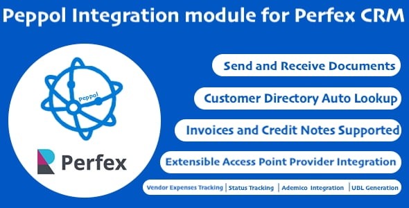 PEPPOL Integration Module for Perfex CRM