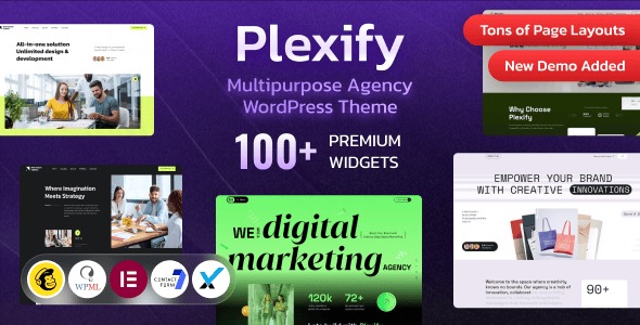 Plexify | Creative Agency WordPress Theme