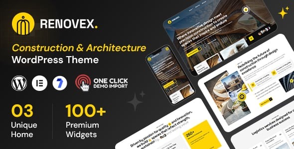 Renovex - Construction WordPress Theme