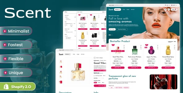 Scent - Shopify 2.0 Perfume Cosmetics Theme