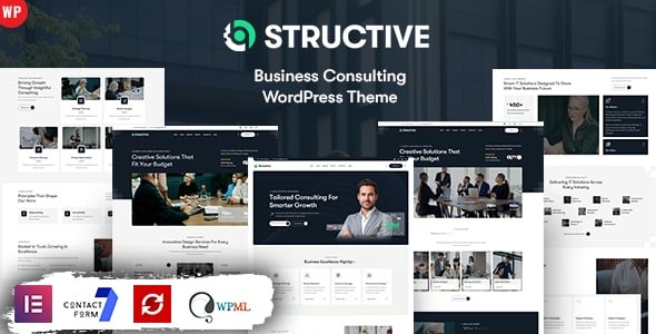 Structive - Business Consulting WordPress Theme