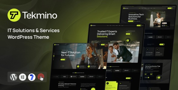 Tekmino - IT Solutions & Services WordPress Theme