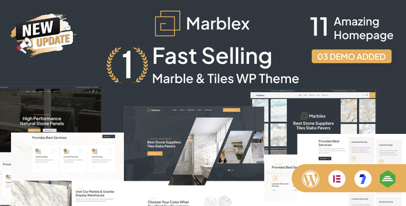 Marblex - Marble & Tiles WordPress Theme