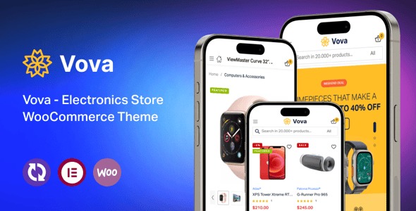 Vova – Electronics Store WooCommerce WordPress Theme
