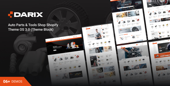 Darix - Auto Parts and Tools Shop Shopify Theme OS 3.0 (Theme Block)