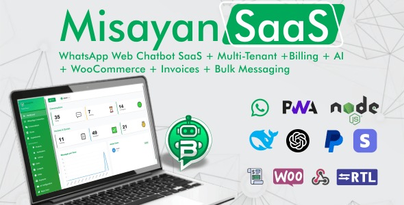 Misayan SAAS - WhatsApp Chatbot System