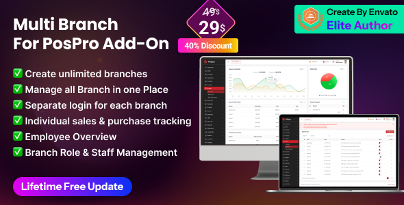 POSpro Multi-Branch Management Add-on for Web and Mobile