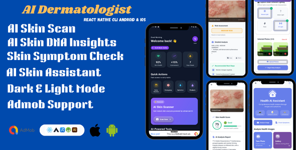 AI Skin Specialist - AI Dermatologist -React Native
