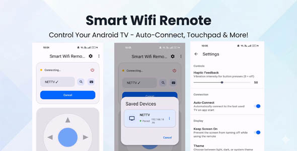 Smart Wifi Remote For Android Tv