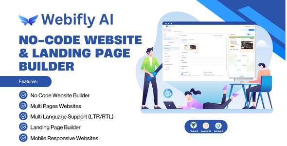 Webifly AI - No Code Website & Landing Page Builder