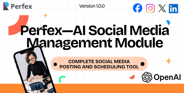 FlexSocial - Perfex AI Social Media Management and Marketing Module