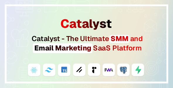 Catalyst - AI-Powered Automation SMM and Email Marketing SaaS Platform