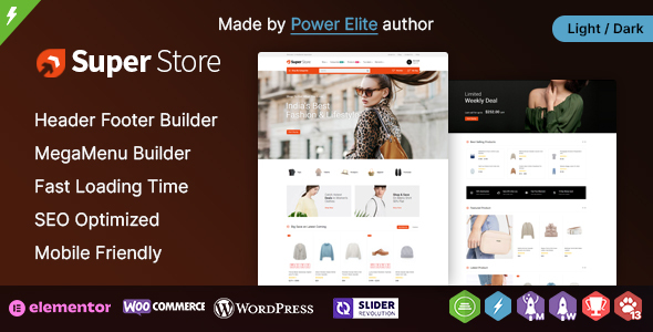 Super Store WP - Multipurpose Elementor WooCommerce Theme