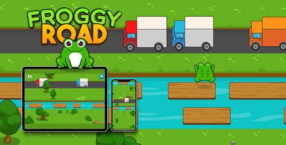 Froggy Road - HTML5 Game