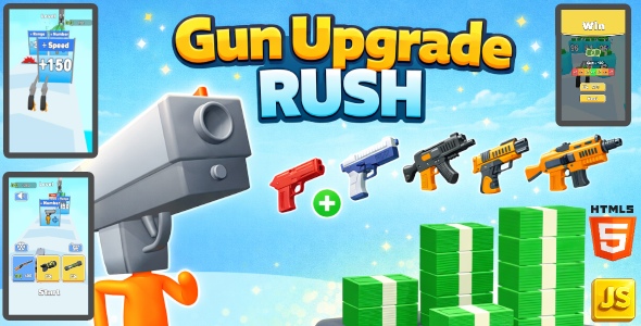 HTML5 Game : Gun Upgrade Rush
