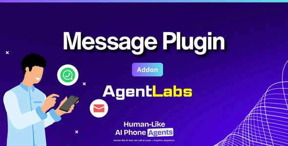 Messaging add-on | AgentLabs - AI Voice Calling Agents & Lead Intelligence SaaS Platform