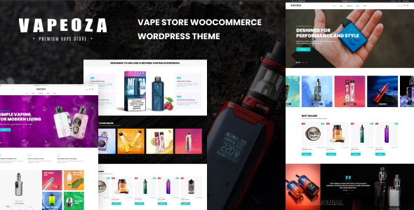 Vapeoza – Vape Store WooCommerce WordPress Theme