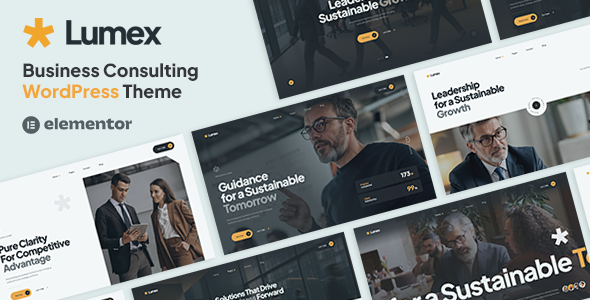 Lumex - Business Consulting WordPress Theme