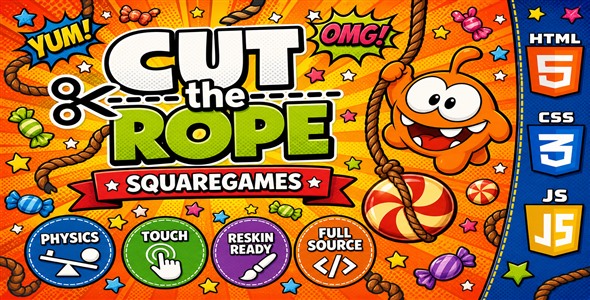 Cut The Rope - HTML5 Game
