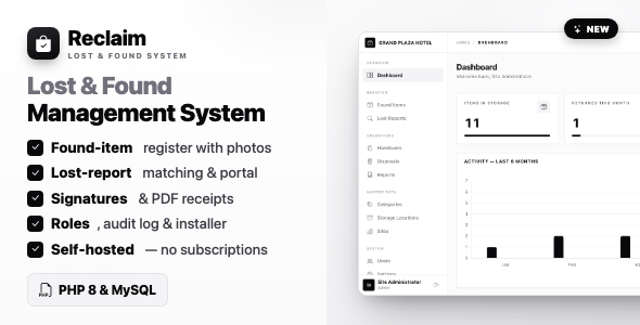 Reclaim — Lost & Found Management System